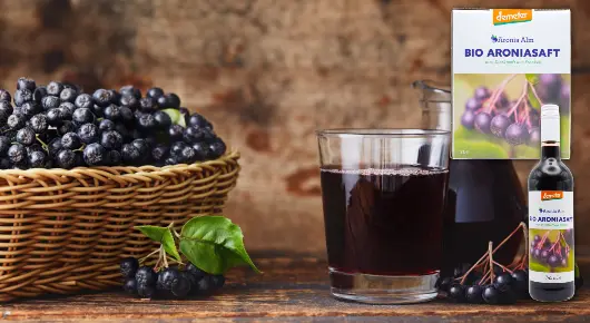 Aroniasaft sind Vitamine