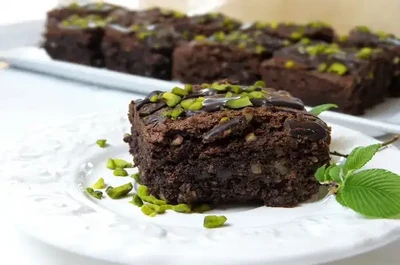 Brownies mit Hanfmehl
